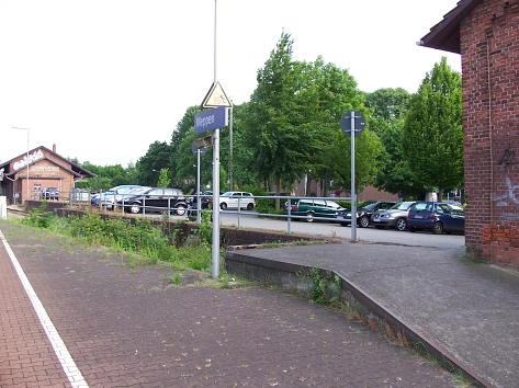 Bahnhof vor dem Umbau 2008