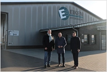 Bürgermeister besucht Eiken Hydraulik GmbH & Co. KG