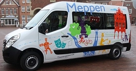 Das Foto zeigt das Citymobil der Stadt Meppen