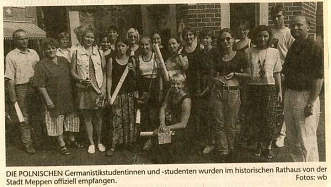 Empfang Lehramtsstudenten im Rathaus © Stadt Meppen