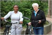 Fahrradtraining für Frauen jeden Alters und jeder Kultur