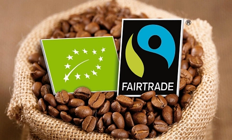 Kaffeebohnen aus fairem Handel. © TransFair e.V.