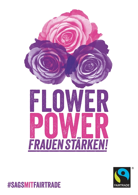 Flower Power Fairtrade Deutschland Faire Rosen © Fairtrade Deutschland