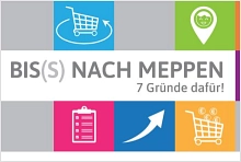 Flyer - "Bis(s) nach Meppen" - 7 Gründe dafür!
