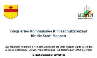 Integriertes Kommunales Klimaschutzkonzept © Stadt Meppen