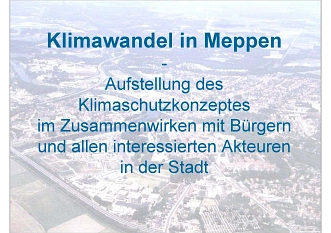 Klimawandel in Meppen © Stadt Meppen