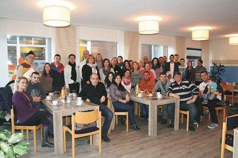 Bis auf den letzten Platz gefüllt war das Café International anlässlich der Veranstaltung des Arbeitskreises „Häusliche Gewalt“ des Kommunalen Präventionsrates der Stadt Meppen. © Stadt Meppen