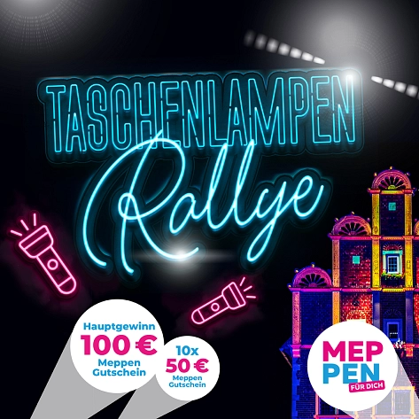 Taschenlampen Rallye © Stadt Meppen