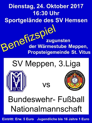 Plakat SV Meppen